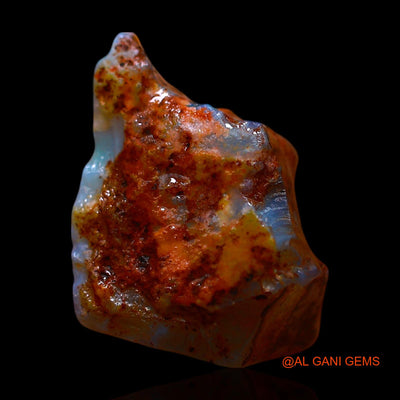 5.00 Cts Unheated Australian Fire Opal Loose Gemstone Fancy Rough Natural 13x12x5 mm RF-65