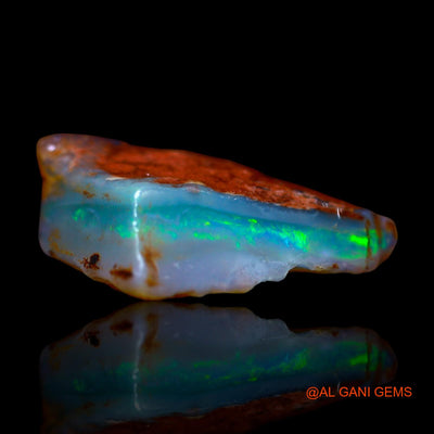 5.00 Cts Unheated Australian Fire Opal Loose Gemstone Fancy Rough Natural 13x12x5 mm RF-65