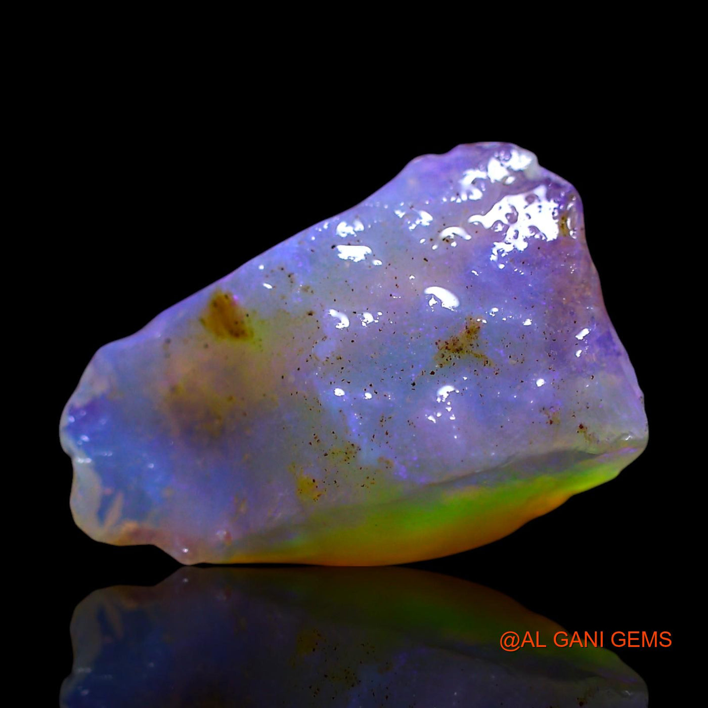 3.00 Cts Natural Australian Fire Opal Loose Gemstone Fancy Rough 14x9x5 mm RF-662