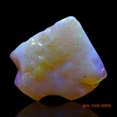 Natural Untreated Fire Opal Loose Gemstone Fancy Rough From Australia 4.00 Cts 13x11x4 mm RF-663