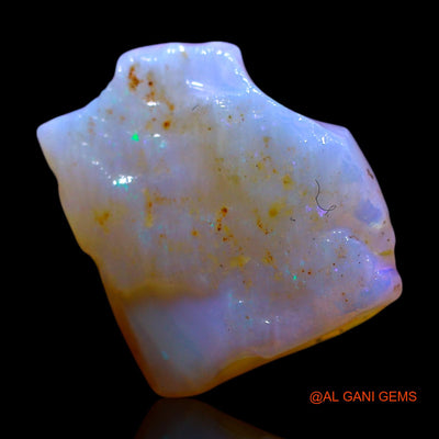 Natural Untreated Fire Opal Loose Gemstone Fancy Rough From Australia 4.00 Cts 13x11x4 mm RF-663