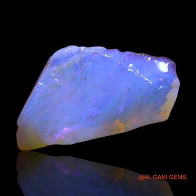 3.00 Cts Natural Australian Fire Opal Loose Gemstone Fancy Rough 15x9x6 mm RF-665