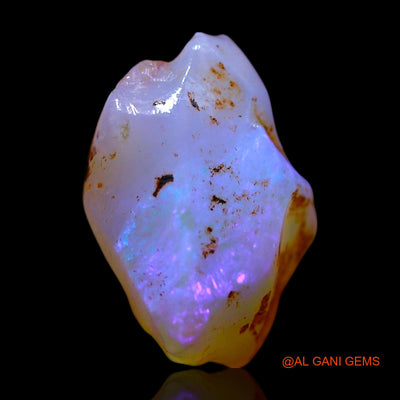 Natural Untreated Fire Opal Loose Gemstone Fancy Rough From Australia 5.00 Cts 12x10x7 mm RF-668