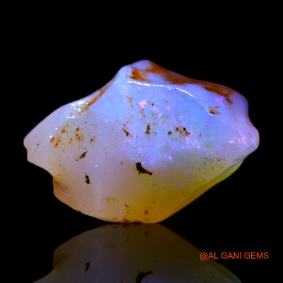 Natural Untreated Fire Opal Loose Gemstone Fancy Rough From Australia 5.00 Cts 12x10x7 mm RF-668