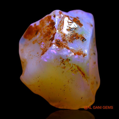 Natural Untreated Fire Opal Loose Gemstone Fancy Rough From Australia 5.00 Cts 12x10x7 mm RF-668