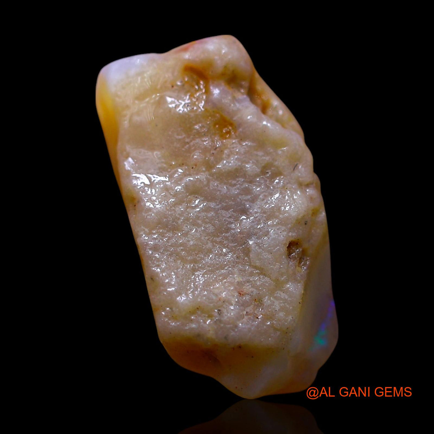 5.00 Cts Natural Australian Fire Opal Fancy Rough Loose Gemstone For Jewelry 16x8x6 mm RF-67