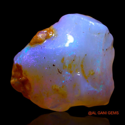 Natural Untreated Fire Opal Loose Gemstone Fancy Rough From Australia 4.00 Cts 13x11x6 mm RF-683