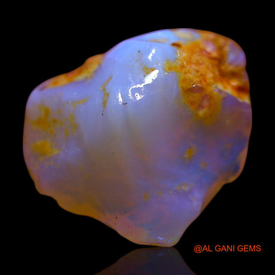 Natural Untreated Fire Opal Loose Gemstone Fancy Rough From Australia 4.00 Cts 13x11x6 mm RF-683