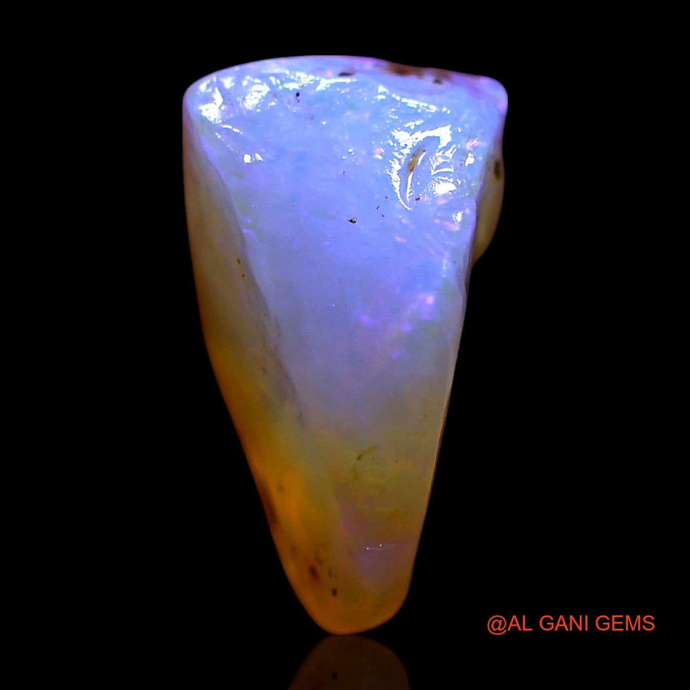4.00 Cts Natural Australian Fire Opal Loose Gemstone Fancy Rough 14x8x8 mm RF-684