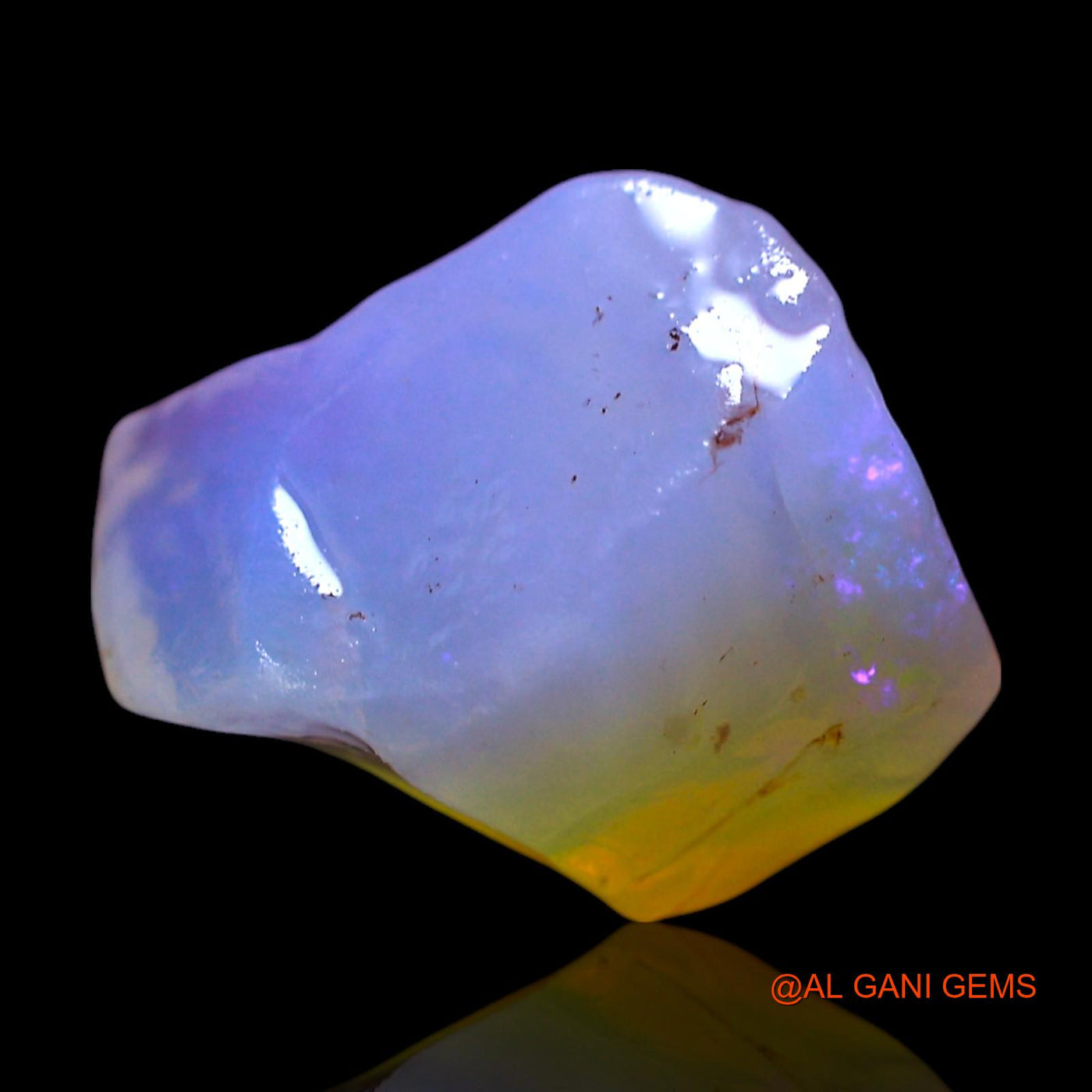 5.00 Cts Natural Australian Fire Opal Loose Gemstone Fancy Rough 13x10x8 mm RF-687