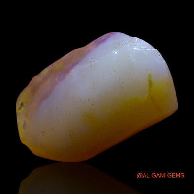 Natural Fire Opal Gemstone 3.00 Cts Loose Fancy Rough From Australia 13x8x5 mm RF-688