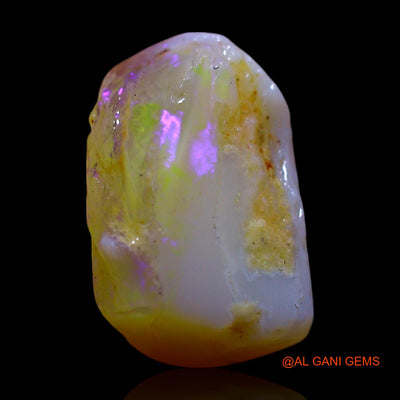 Natural Fire Opal Gemstone 3.00 Cts Loose Fancy Rough From Australia 13x8x5 mm RF-688