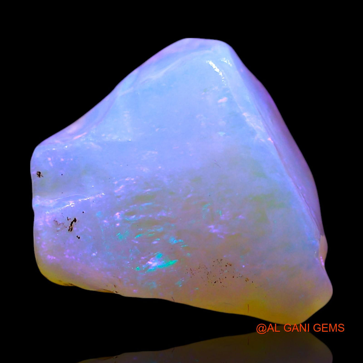 Natural Fire Opal Gemstone 5.00 Cts Loose Fancy Rough From Australia 13x11x6 mm RF-689