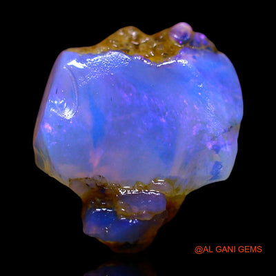 Natural Untreated Fire Opal Loose Gemstone Fancy Rough From Australia 4.00 Cts 13x11x5 mm RF-692