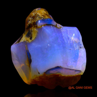 Natural Untreated Fire Opal Loose Gemstone Fancy Rough From Australia 4.00 Cts 13x11x5 mm RF-692