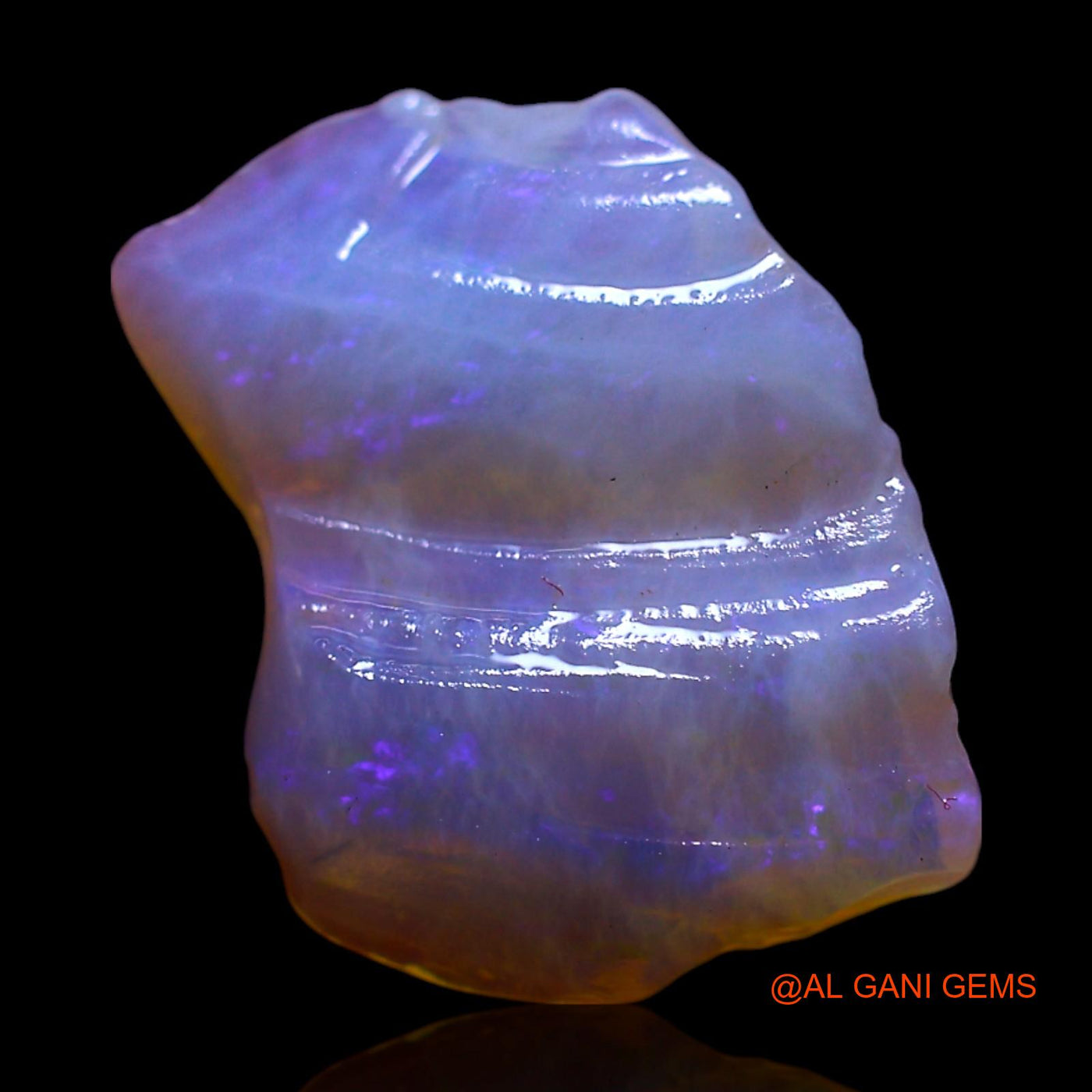 2.00 Cts Natural Australian Fire Opal Loose Gemstone Fancy Rough 13x9x3 mm RF-693