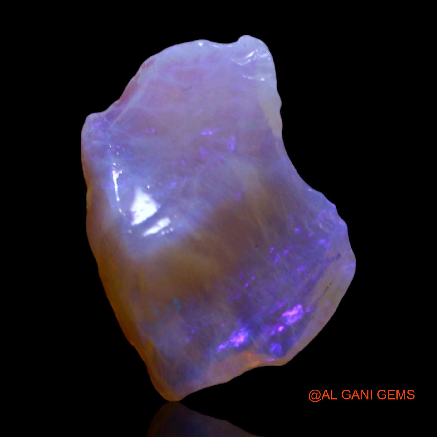 2.00 Cts Natural Australian Fire Opal Loose Gemstone Fancy Rough 13x9x3 mm RF-693