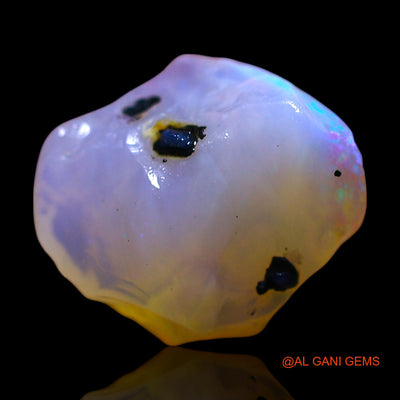 4.00 Cts Natural Australian Fire Opal Fancy Rough Loose Gemstone For Jewelry 13x12x6 mm RF-694
