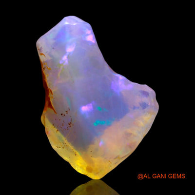 Natural Untreated Fire Opal Loose Gemstone Fancy Rough From Australia 3.00 Cts 13x10x5 mm RF-695
