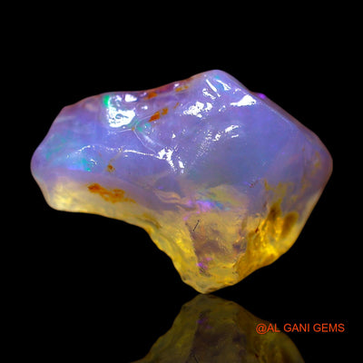 Natural Untreated Fire Opal Loose Gemstone Fancy Rough From Australia 3.00 Cts 13x10x5 mm RF-695