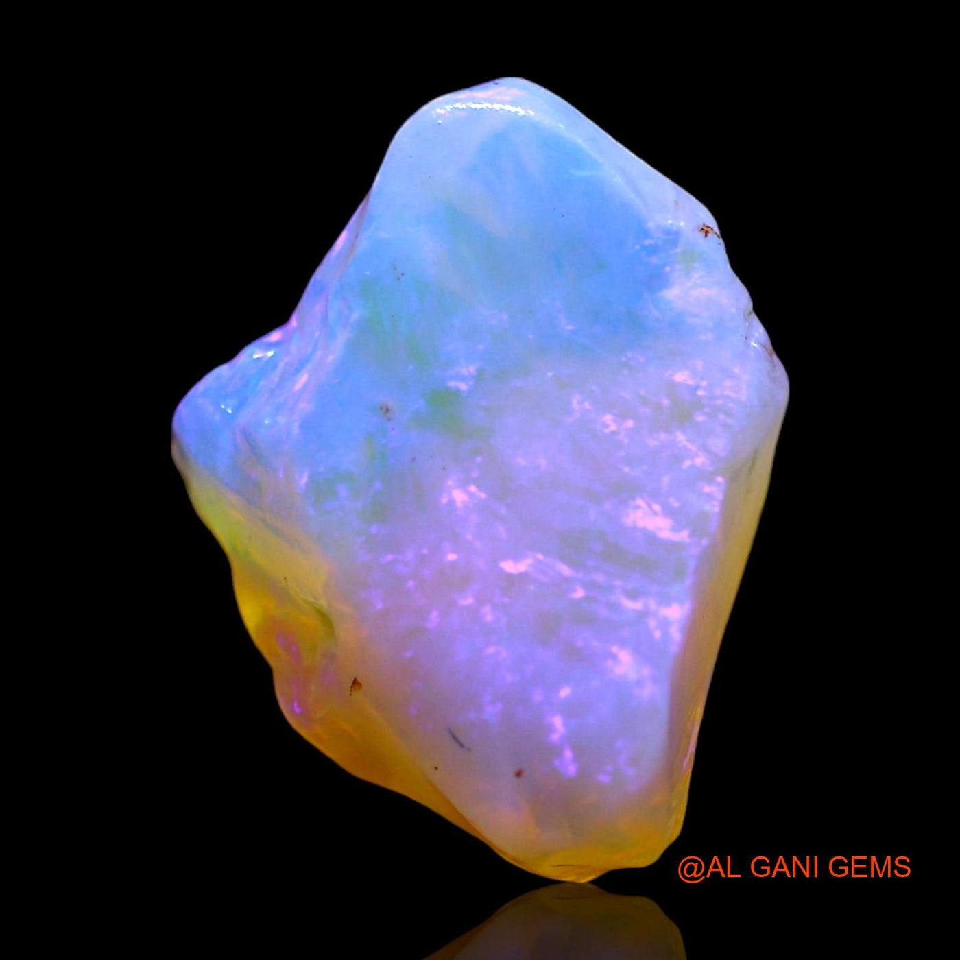 3.00 Cts Natural Australian Fire Opal Fancy Rough Loose Gemstone For Jewelry 13x10x6 mm RF-696