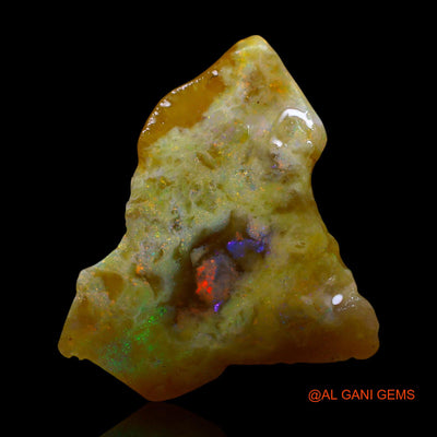 8.00 Cts Unheated Australian Fire Opal Loose Gemstone Fancy Rough Natural 22x18x6 mm RF-6