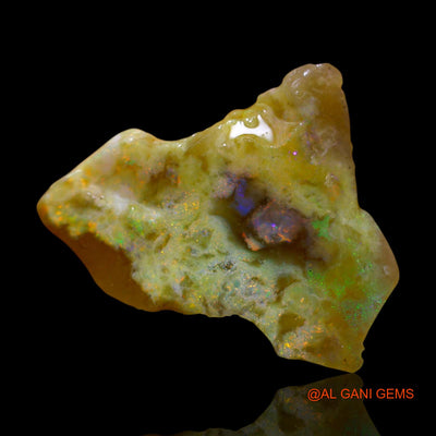 8.00 Cts Unheated Australian Fire Opal Loose Gemstone Fancy Rough Natural 22x18x6 mm RF-6