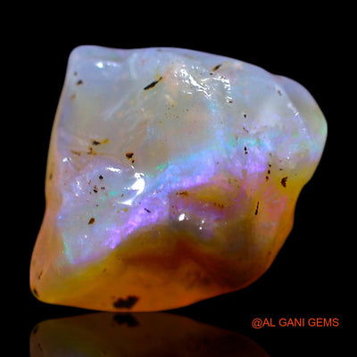 6.00 Cts Natural Australian Fire Opal Loose Gemstone Fancy Rough 13x11x9 mm RF-704