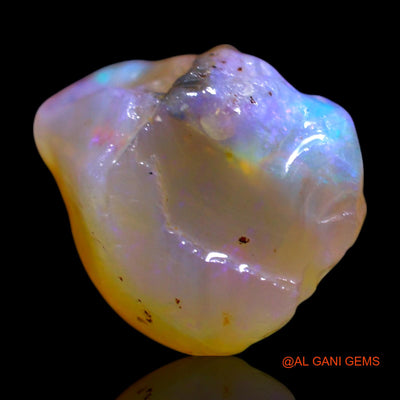6.00 Cts Natural Australian Fire Opal Loose Gemstone Fancy Rough 13x11x9 mm RF-704