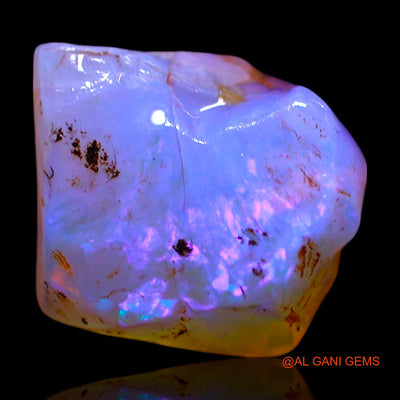 5.00 Cts Natural Australian Fire Opal Loose Gemstone Fancy Rough 11x9x9 mm RF-705