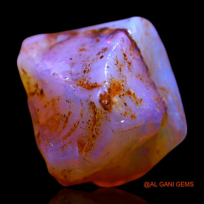 5.00 Cts Natural Australian Fire Opal Loose Gemstone Fancy Rough 11x9x9 mm RF-705