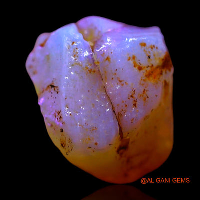 5.00 Cts Natural Australian Fire Opal Loose Gemstone Fancy Rough 11x9x9 mm RF-705
