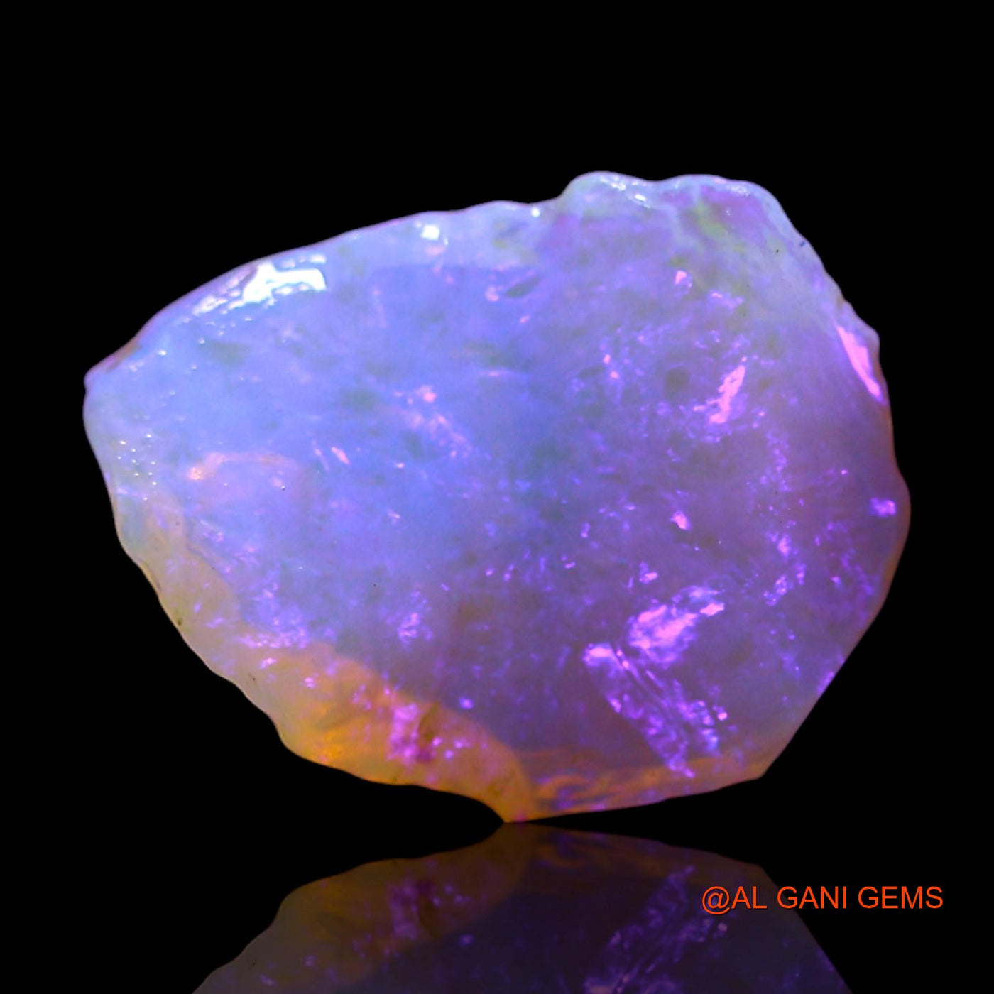 2.00 Cts Unheated Australian Fire Opal Loose Gemstone Fancy Rough Natural 13x9x3 mm RF-707