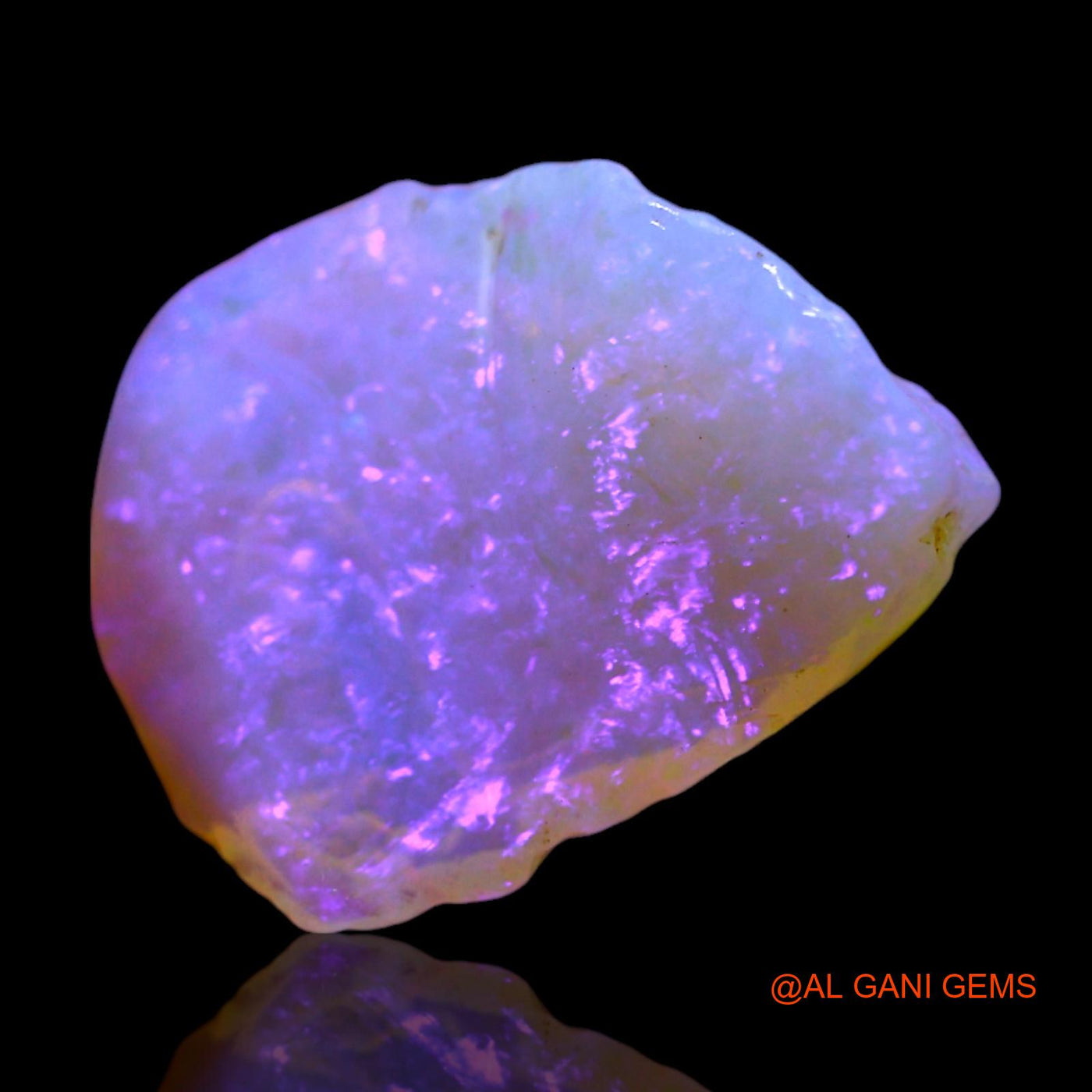 2.00 Cts Unheated Australian Fire Opal Loose Gemstone Fancy Rough Natural 13x9x3 mm RF-707