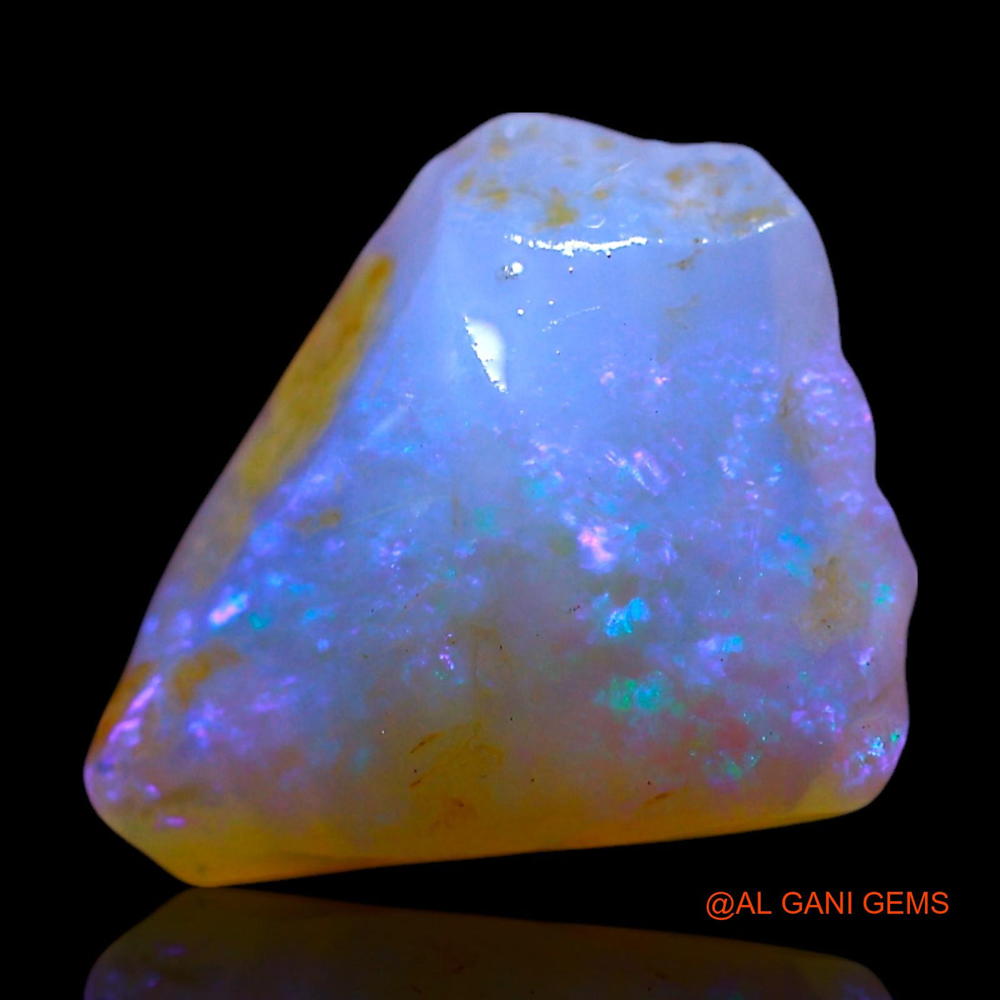 2.00 Cts Natural Australian Fire Opal Loose Gemstone Fancy Rough 12x10x5 mm RF-708