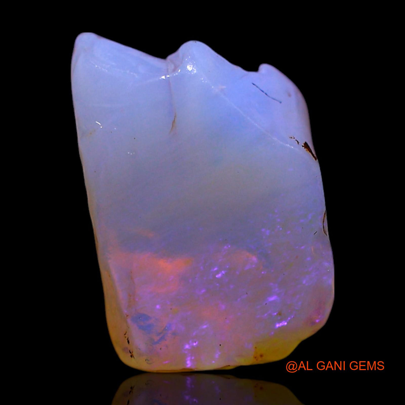 4.00 Cts Natural Australian Fire Opal Loose Gemstone Fancy Rough 13x7x7 mm RF-709