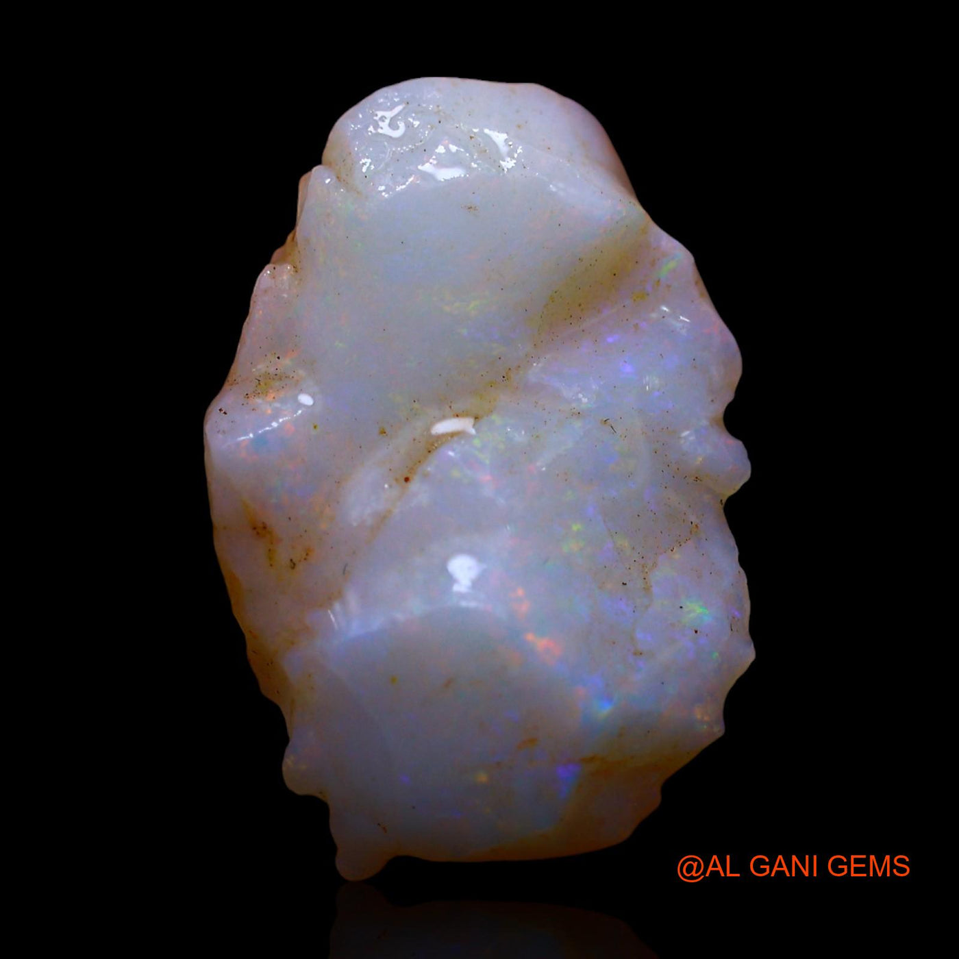 4.00 Cts Unheated Australian Fire Opal Loose Gemstone Fancy Rough Natural 16x11x4 mm RF-70