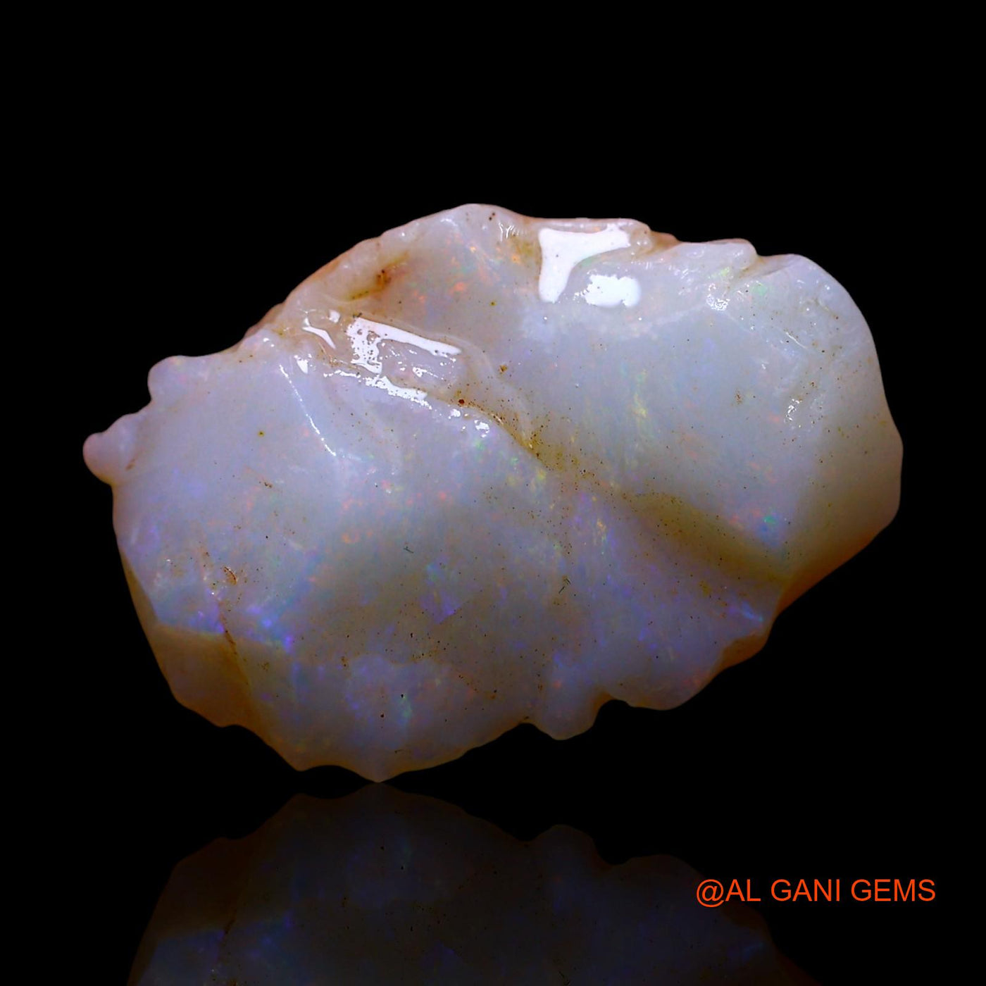 4.00 Cts Unheated Australian Fire Opal Loose Gemstone Fancy Rough Natural 16x11x4 mm RF-70