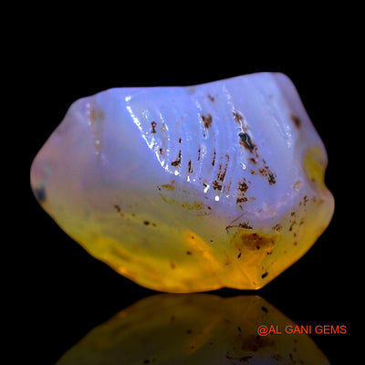 3.00 Cts Natural Australian Fire Opal Loose Gemstone Fancy Rough 12x10x6 mm RF-710