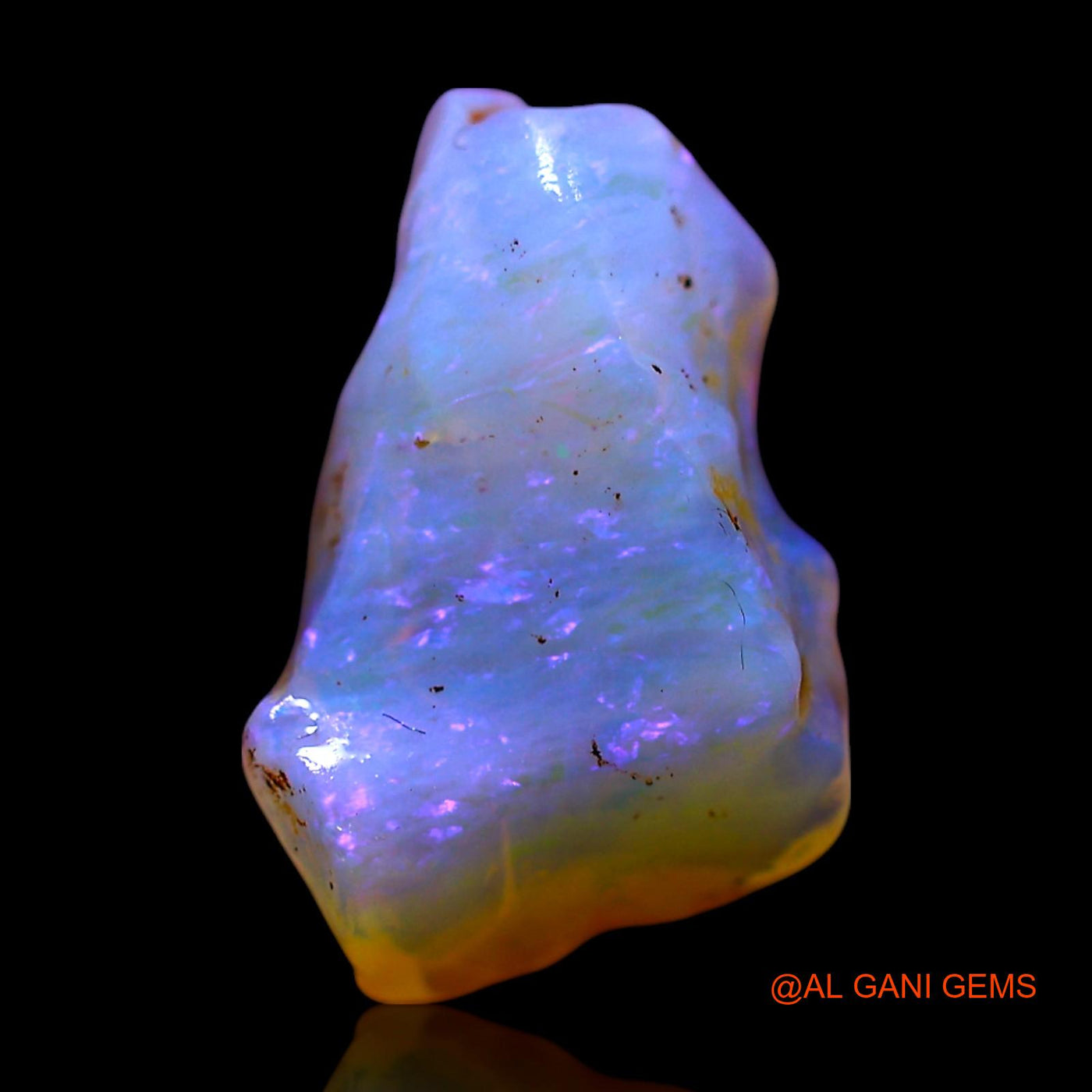 2.00 Cts Natural Australian Fire Opal Loose Gemstone Fancy Rough 13x8x4 mm RF-712