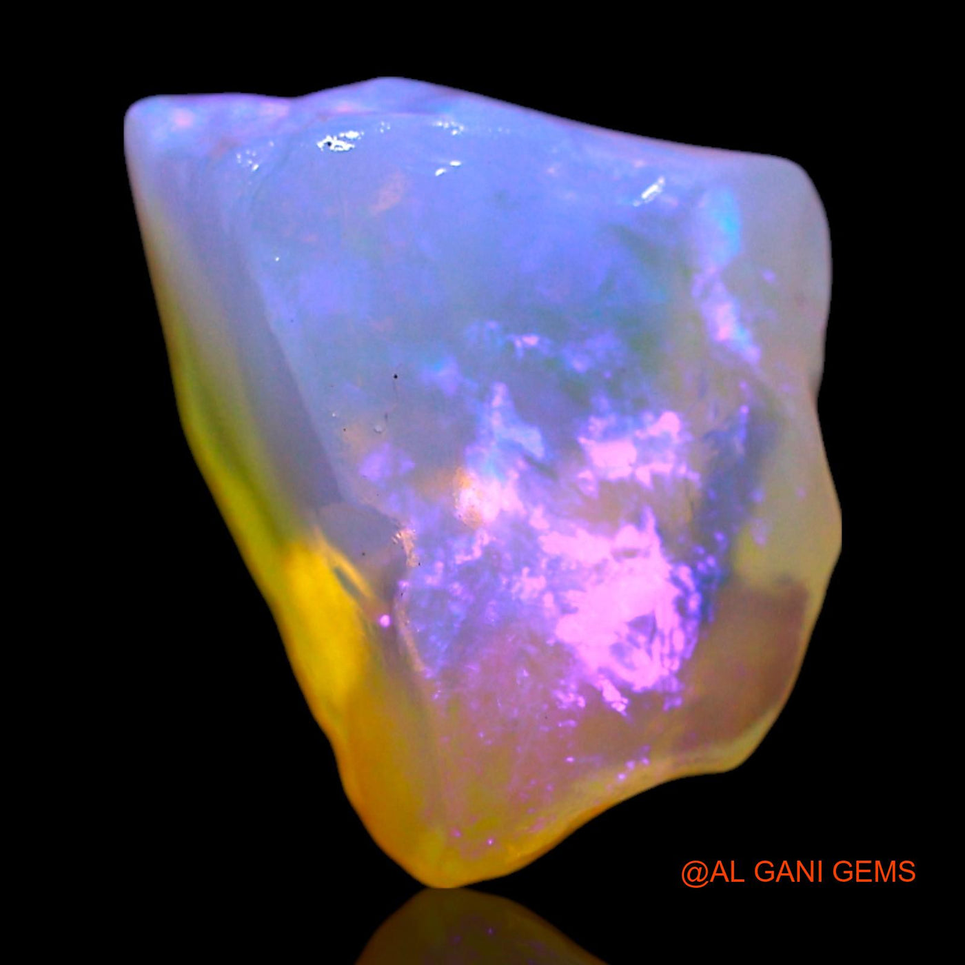 3.00 Cts Natural Australian Fire Opal Loose Gemstone Fancy Rough 12x9x7 mm RF-713
