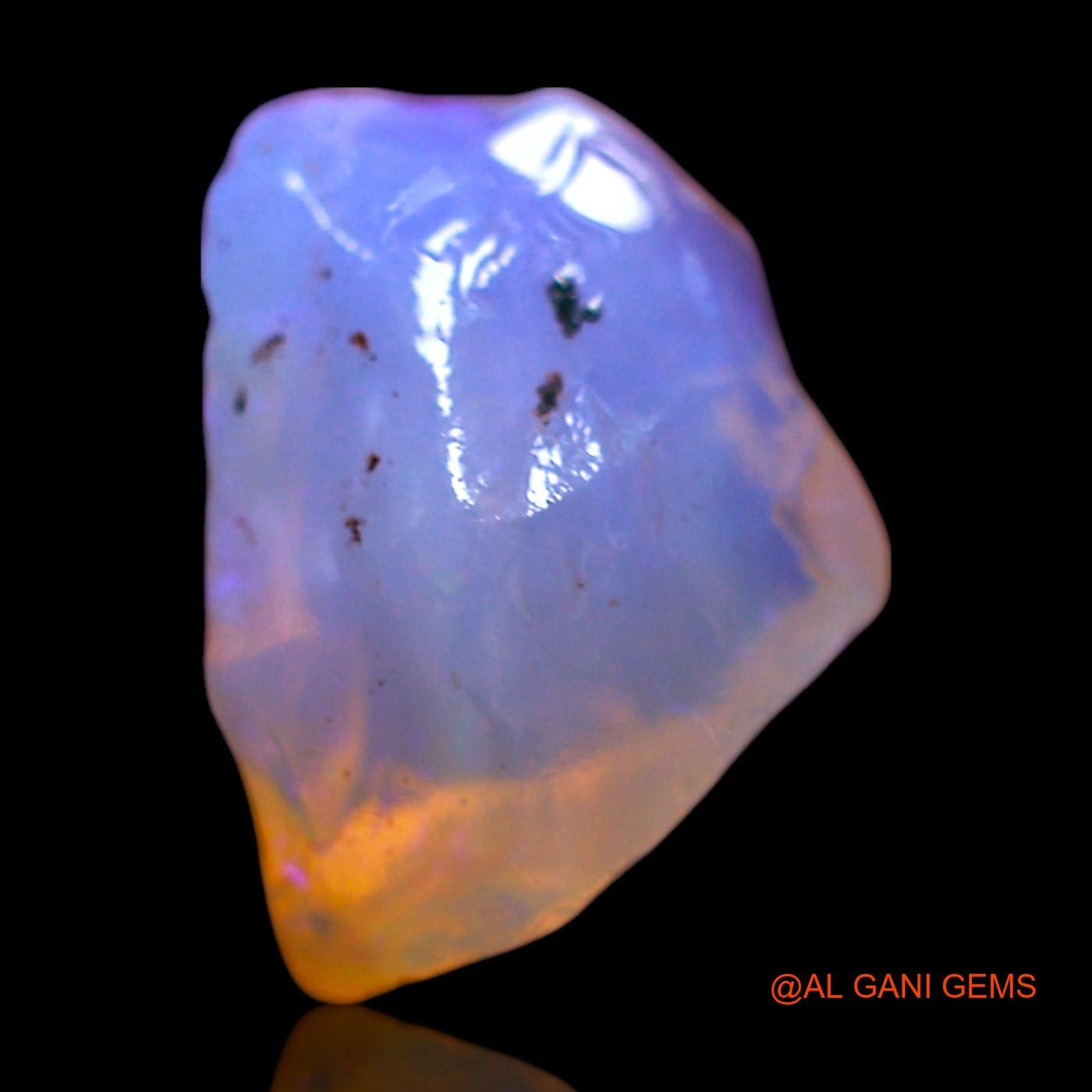3.00 Cts Natural Australian Fire Opal Loose Gemstone Fancy Rough 12x9x7 mm RF-713