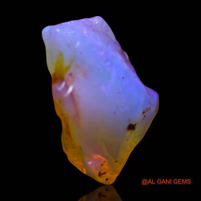 Natural Fire Opal Gemstone 3.00 Cts Loose Fancy Rough From Australia 13x8x7 mm RF-714