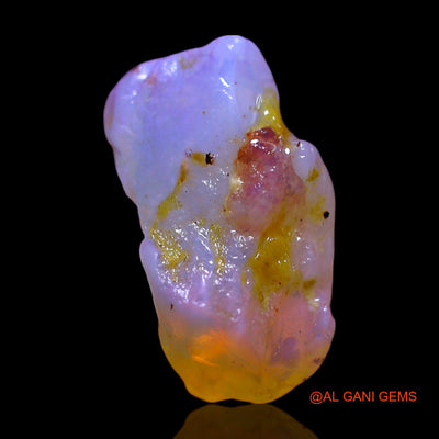 Natural Fire Opal Gemstone 3.00 Cts Loose Fancy Rough From Australia 13x8x7 mm RF-714