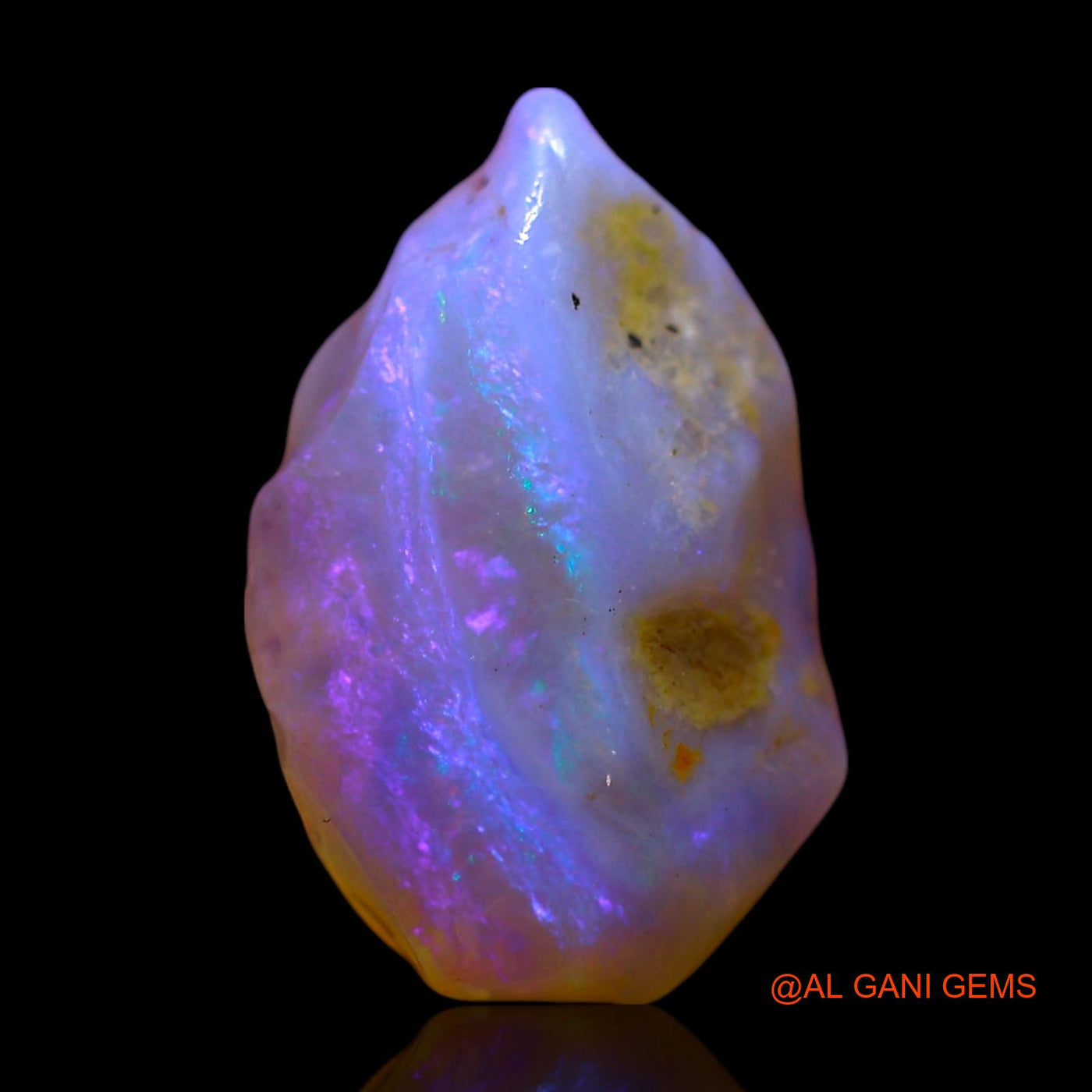 3.00 Cts Natural Australian Fire Opal Loose Gemstone Fancy Rough 13x8x5 mm RF-716