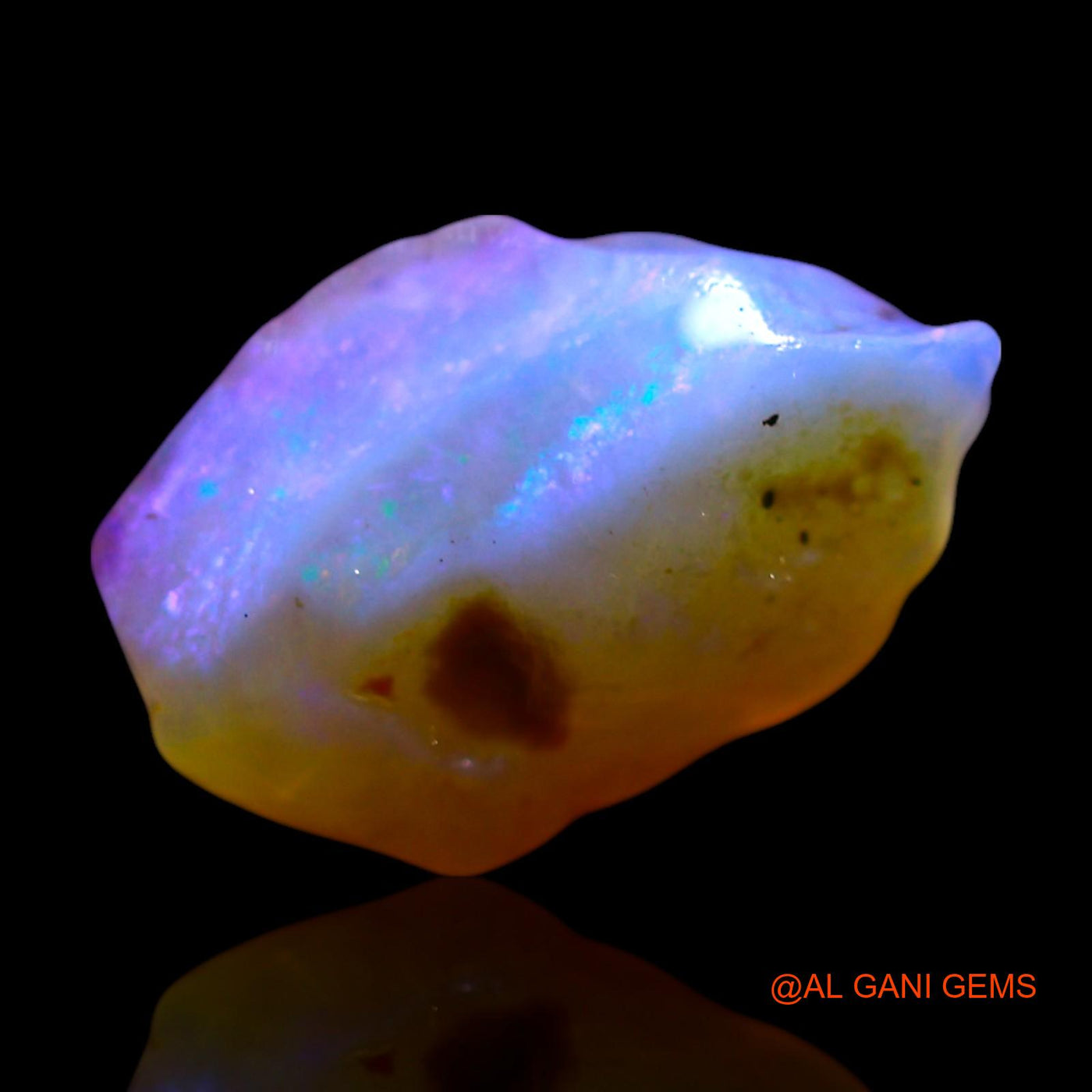 3.00 Cts Natural Australian Fire Opal Loose Gemstone Fancy Rough 13x8x5 mm RF-716