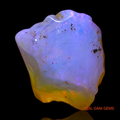 Natural Fire Opal Gemstone 2.00 Cts Loose Fancy Rough From Australia 12x9x5 mm RF-717