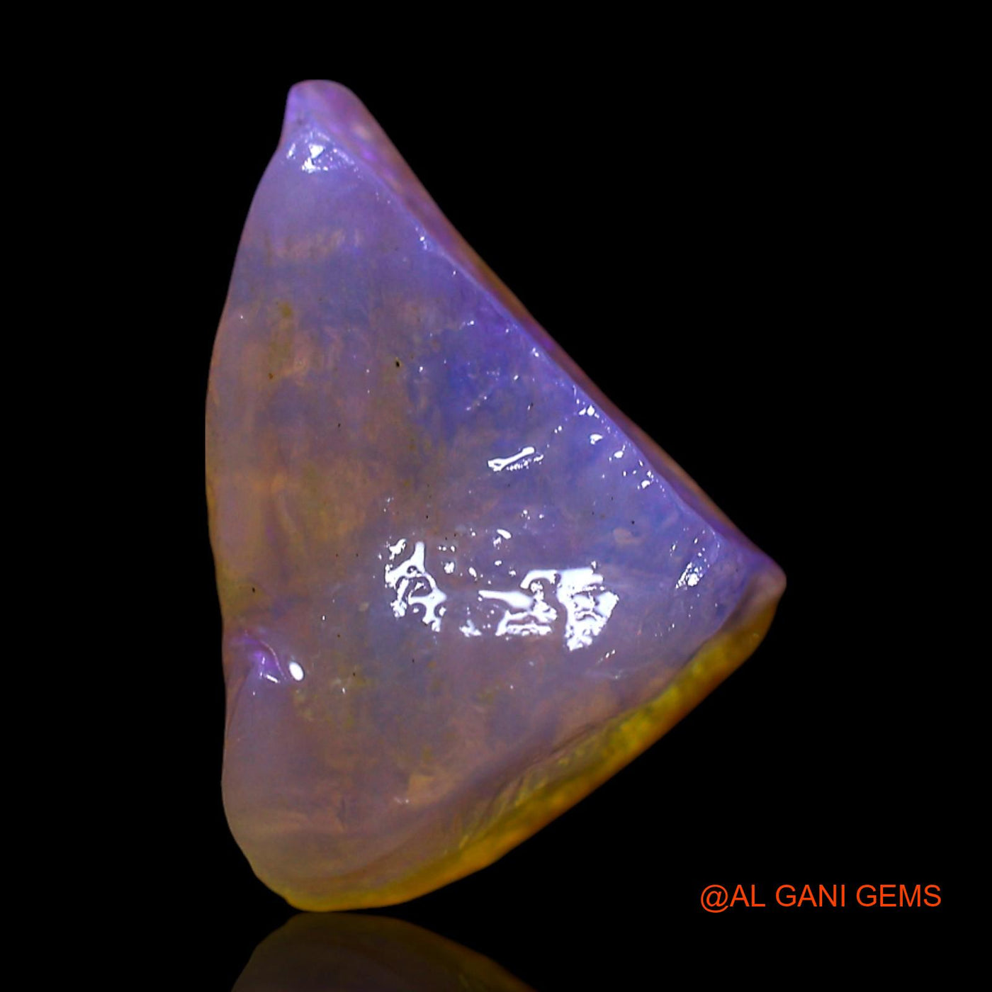 4.00 Cts Natural Australian Fire Opal Loose Gemstone Fancy Rough 12x10x7 mm RF-718