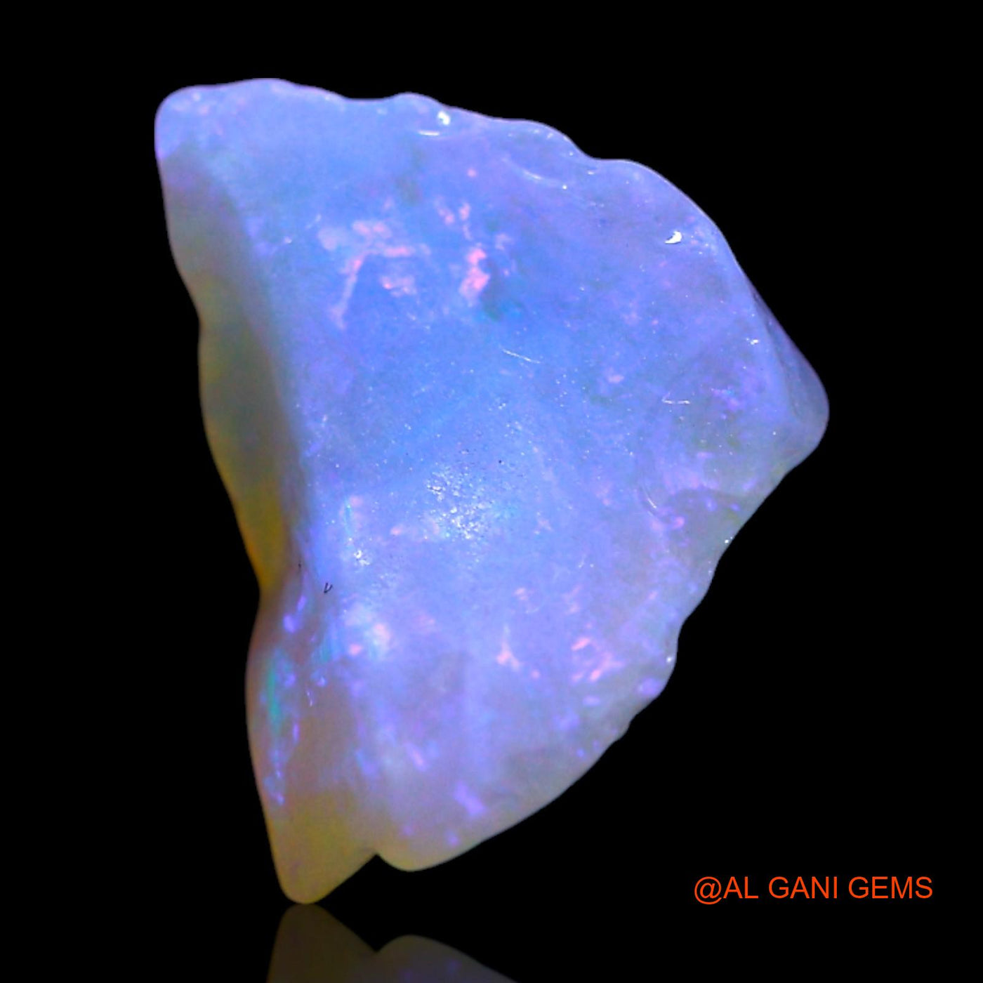 2.00 Cts Natural Australian Fire Opal Loose Gemstone Fancy Rough 10x9x6 mm RF-719