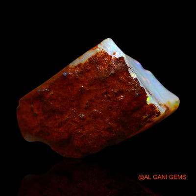 4.00 Cts Natural Australian Fire Opal Fancy Rough Loose Gemstone For Jewelry 13x10x3 mm RF-71